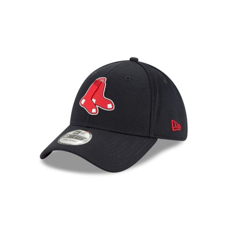 MLB Boston Red Sox Clubhouse Collection 39Thirty Stretch Fit (HDZ8128) - Blue New Era Caps